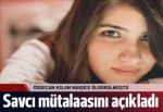 Savcı, Özgecan'ın katil zanlıları için indirimsiz ağırlaştırılmış müebbet hapis istedi