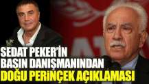 Sedat Peker’in basın danışmanından Doğu Perinçek açıklaması