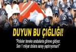 Şehit cenazesinde acı feryat