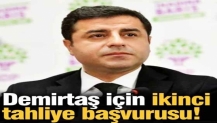 Selahattin Demirtaş için tahliye başvurusu