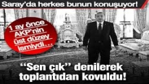 “Sen çık” denilerek toplantıdan kovuldu!
