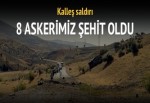 Siirt'te askeri araca saldırı: 8 şehit