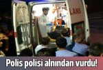 Siirt'te polis polisi alnından vurdu