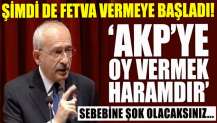 Şimdi de fetva vermeye başladı! 'AKP'ye oy vermek haram'