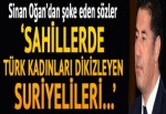 Sinan Oğan'dan Suriyeli çıkışı