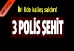 Şırnak ve Diyarbakır'da polise saldırı: 3 şehit