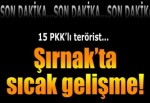 Şırnak'ta 15 terörist teslim oldu
