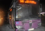Şişli'de otobüse molotoflu saldırı