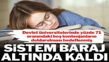 Sistem baraj altında kaldı