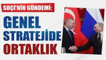 Soçi'nin gündemi: Genel stratejide ortaklık