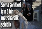 Soma şehitleri için 5 bin metrekarelik şehitlik oluşturuldu