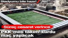 Süreç cesaret verince: PKK 'milli takım' kurdu, maç yapacak