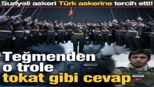 Suriyeli askeri Türk askerine tercih etti! Teğmenden o trole tokat gibi cevap