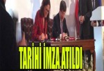 Tarihi anlaşma imzalandı