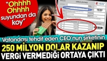 Tehditçi çikolata CEO'sunun vergi vermediği ortaya çıktı