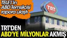 TELE1'in ABD Temsilcisi rapora ulaştı