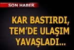 TEM'de 5 araç arka arkaya kaza yaptı: 1 ölü, 4 yaralı