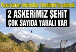 Tendürek Dağı’nda çatışma: 2 şehit