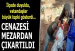 Tepki dinmedi, PKK'lı teröristin cenazesi 4 gün sonra mezardan çıkarıldı