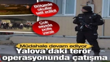 Terör operasyonunda çatışma! Çok sayıda yaralı polis var