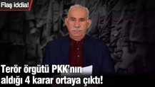 Terör örgütü PKK’nın aldığı 4 karar ortaya çıktı! Flaş iddia