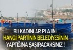 Tesettür plajı yeniden yapıldı