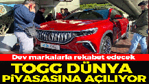 Togg dünya pazarına açılıyor! Dev markalarla rekabet edecek