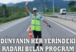 Trafik radarlarını bulan program