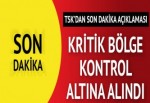 TSK açıkladı... Cinderes kontrol altına alındı