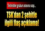 TSK: Teröristler canlı kalkanların arasına sızdı