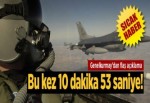 TSK: Uçaklarımız 12 defa taciz edildi