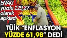 TÜİK enflasyonu açıkladı