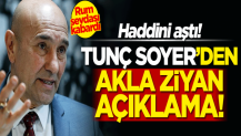 Tunç Soyer'in 'Rum' sevdası kabardı! Akla ziyan 'Kıbrıs' açıklaması