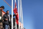 Türk bayrağını indiren zanlıya 14 yıl hapis cezası