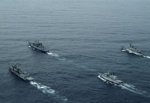 Türk savaş gemileri Akdeniz' de