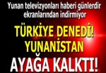 Türkiye denedi! Yunanistan ayağa kalktı