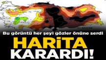 Türkiye için kuraklık uyarısı! Harita karardı