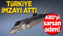 Türkiye imzayı attı! ABD’yi sarsan F-35 gelişmesi
