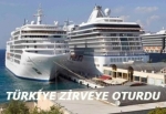 Türkiye, kruvaziyer turizminde zirveye oturdu