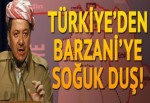 Türkiye'den Barzani'ye soğuk duş