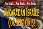 Türkiye'den İsrail'e kınama