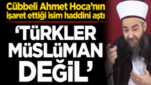 ‘Türkler Müslüman değil’
