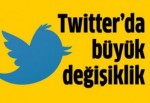 Twitter'da önemli değişiklik