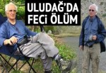Uludağ'da 300 metre yuvarlanan emekli öğretmen öldü