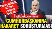 Ünlü İngiliz ekonomist Timothy Ash hakkında 'Erdoğan'a hakaret' soruşturması