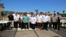 Ünlü şef Bodrum’da tatilde