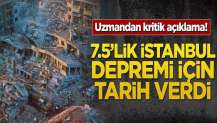 Uzmandan kritik açıklama! 7.5'lik İstanbul depremi için tarih verdi