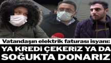 Vatandaşın elektrik faturası isyanı….