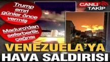 Venezuela'ya hava saldırısı: Trump emri günler önce vermiş