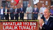 Yalova Belediyesi 193 bin liralık tuvaleti törenle açtı.